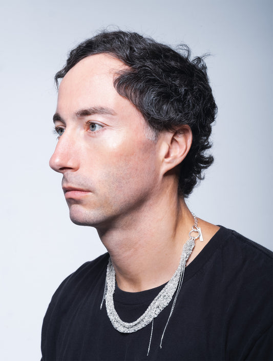 The Valtellina Moss neckpiece